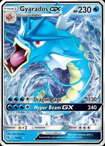 Gyarados-GX – Hidden Fates nr 016/068 (Standard)