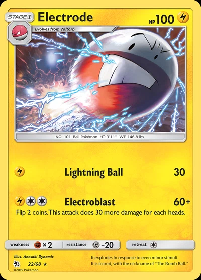 Electrode – Hidden Fates nr 022/068 (Standard)