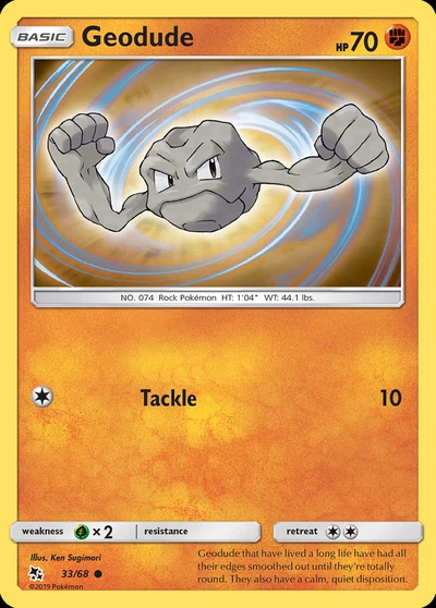 Geodude – Hidden Fates nr 033/068 (Standard)
