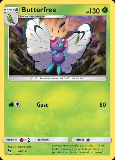 Butterfree – Hidden Fates nr 003/068 (Standard)