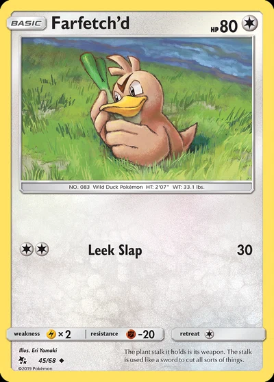 Farfetch'd – Hidden Fates nr 045/068 (Standard)