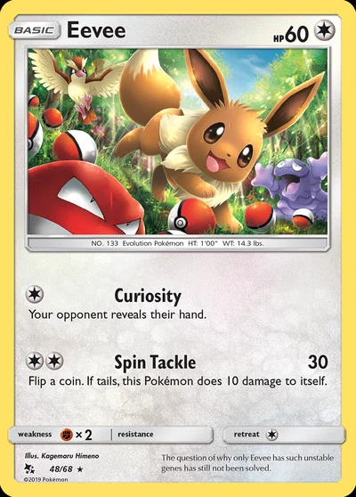 Eevee – Hidden Fates nr 048/068 (Standard)