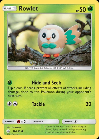 Rowlet – Cosmic Eclipse nr 017/236 (Standard)