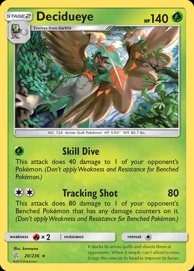 Decidueye – Cosmic Eclipse nr 020/236 (Standard)