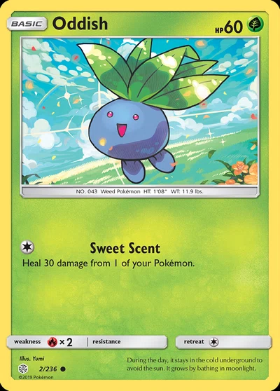 Oddish – Cosmic Eclipse nr 002/236 (Standard)