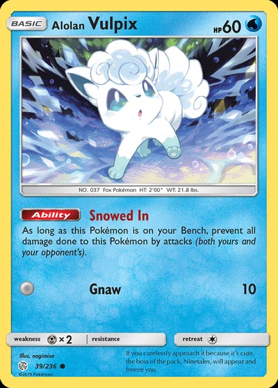 Alolan Vulpix – Cosmic Eclipse nr 039/236 (Standard)