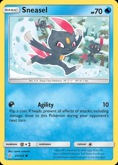 Sneasel – Cosmic Eclipse nr 043/236 (Standard)