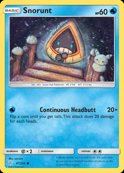 Snorunt – Cosmic Eclipse nr 047/236 (Standard)
