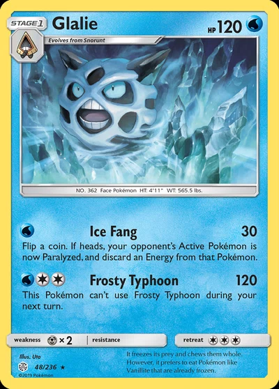 Glalie – Cosmic Eclipse nr 048/236 (Standard)