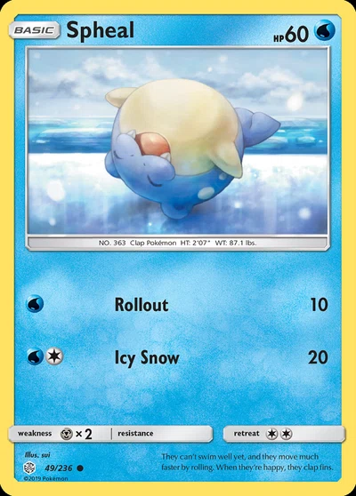 Spheal – Cosmic Eclipse nr 049/236 (Standard)