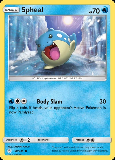 Spheal – Cosmic Eclipse nr 050/236 (Standard)