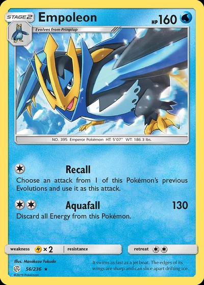 Empoleon – Cosmic Eclipse nr 056/236 (Standard)