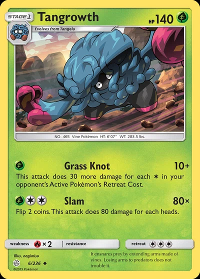 Tangrowth – Cosmic Eclipse nr 006/236 (Standard)