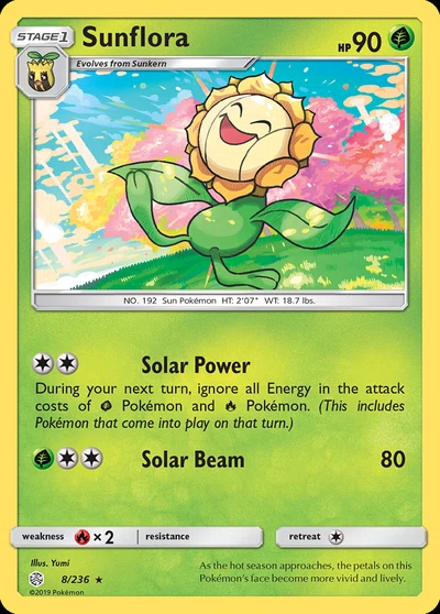 Sunflora – Cosmic Eclipse nr 008/236 (Standard)