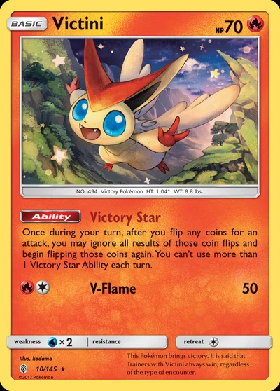 Victini – Guardians Rising nr 010/145 (Standard)