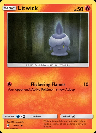 Litwick – Guardians Rising nr 011/145 (Standard)