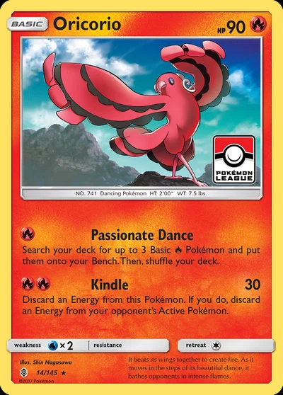 Oricorio – Guardians Rising nr 014/145 (Standard)