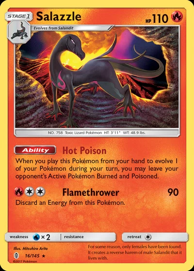 Salazzle – Guardians Rising nr 016/145 (Standard)