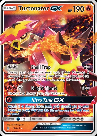 Turtonator-GX – Guardians Rising nr 018/145 (Standard)