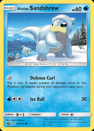 Alolan Sandshrew – Guardians Rising nr 19a/145 (Standard)