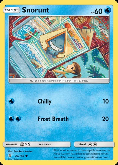 Snorunt – Guardians Rising nr 031/145 (Standard)