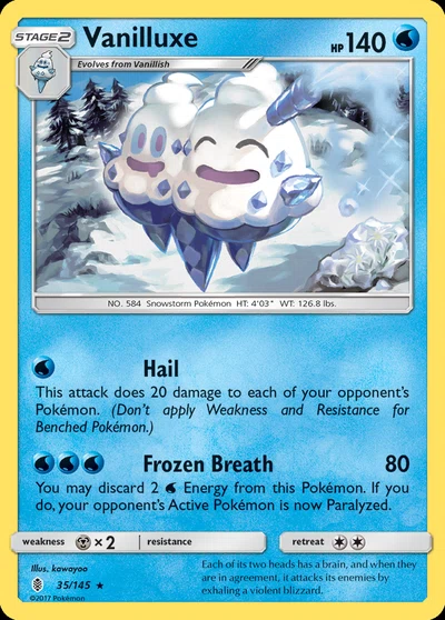 Vanilluxe – Guardians Rising nr 035/145 (Standard)