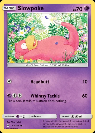 Slowpoke – Guardians Rising nr 048/145 (Standard)
