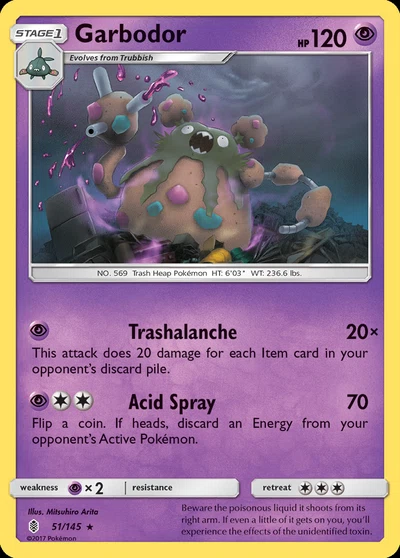Garbodor – Guardians Rising nr 051/145 (Standard)