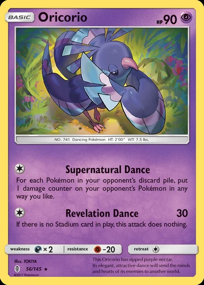 Oricorio – Guardians Rising nr 056/145 (Standard)