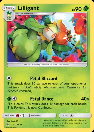 Lilligant – Guardians Rising nr 005/145 (Standard)