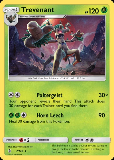 Trevenant – Guardians Rising nr 007/145 (Standard)