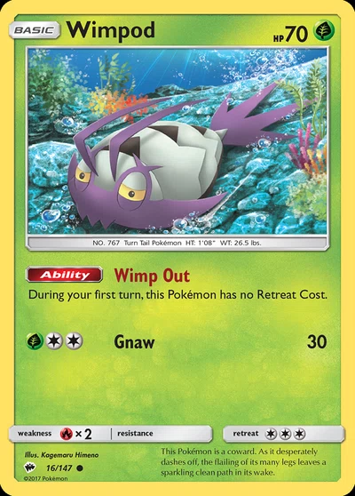 Wimpod – Burning Shadows nr 016/147 (Standard)
