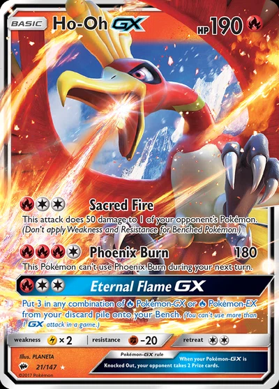 Ho-Oh-GX – Burning Shadows nr 021/147 (Standard)