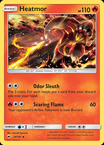 Heatmor – Burning Shadows nr 024/147 (Standard)