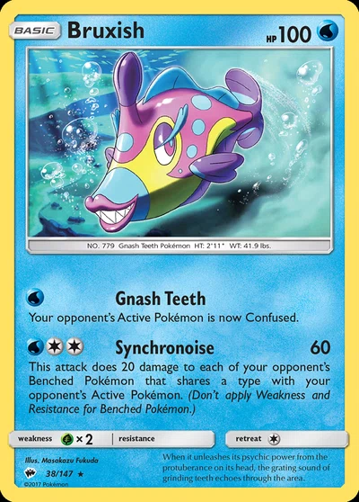 Bruxish – Burning Shadows nr 038/147 (Standard)