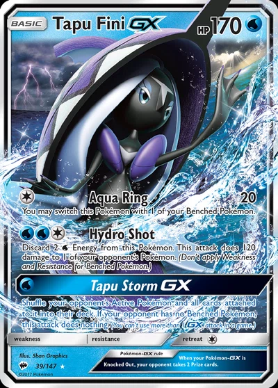 Tapu Fini-GX – Burning Shadows nr 039/147 (Standard)