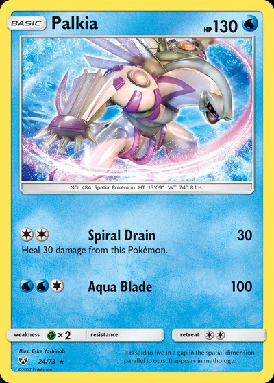 Palkia – Shining Legends nr 024/073 (Standard)