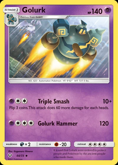 Golurk – Shining Legends nr 044/073 (Standard)