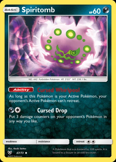 Spiritomb – Shining Legends nr 047/073 (Standard)