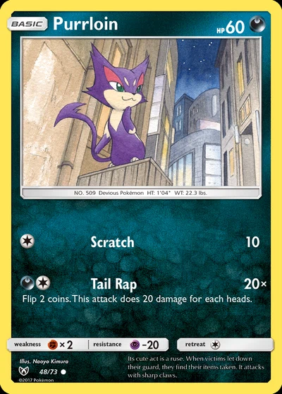 Purrloin – Shining Legends nr 048/073 (Standard)