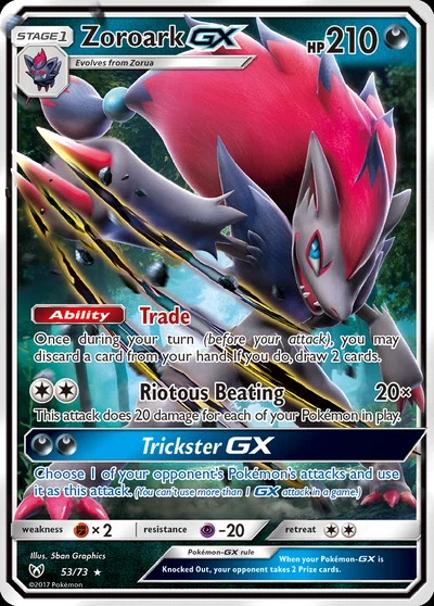 Zoroark-GX – Shining Legends nr 053/073 (Standard)