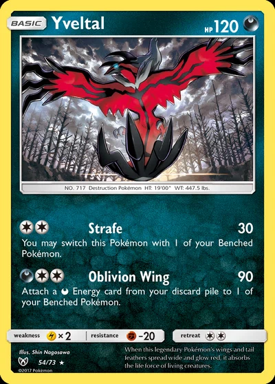 Yveltal – Shining Legends nr 054/073 (Standard)