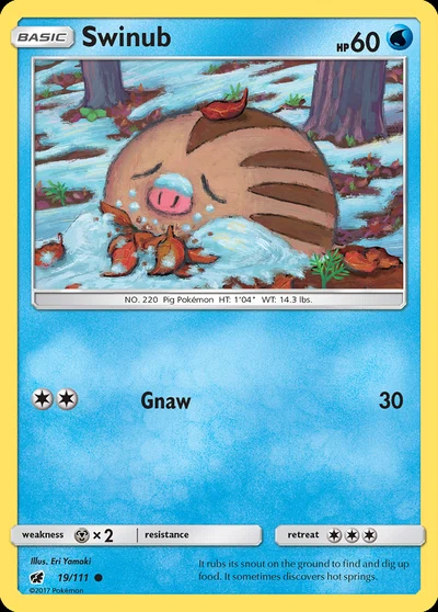 Swinub – Crimson Invasion nr 019/111 (Standard)