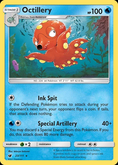 Octillery – Crimson Invasion nr 023/111 (Standard)