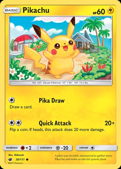 Pikachu – Crimson Invasion nr 030/111 (Standard)