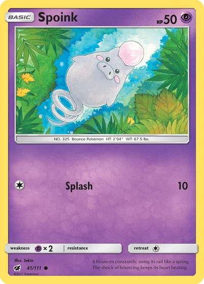 Spoink – Crimson Invasion nr 041/111 (Standard)