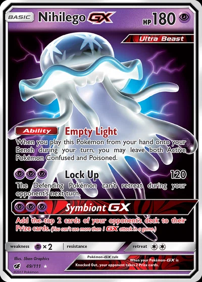 Nihilego-GX – Crimson Invasion nr 049/111 (Standard)