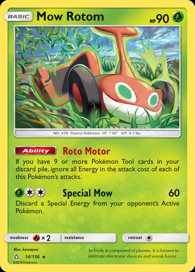 Mow Rotom – Ultra Prism nr 014/156 (Standard)