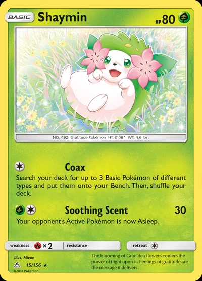 Shaymin – Ultra Prism nr 015/156 (Standard)