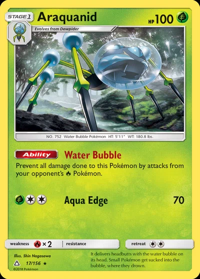 Araquanid – Ultra Prism nr 017/156 (Standard)